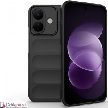 Magic Shield guminis dėklas - juodas (Xiaomi Redmi Note 17 Pro 4G/5G) Magic Shield guminis dėklas - juodas (Xiaomi Redmi Note 17 Pro 4G/5G)